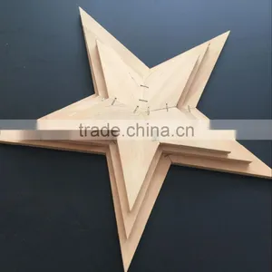 Hot Sale Pine Wood Pentagram thumbnail-1
