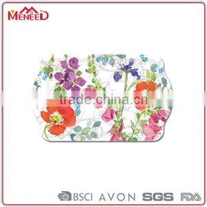 Spring Printing Hard Palstic Tray,melamine Tray thumbnail-1