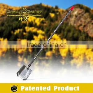 Emergency Survival Gear Camping Multifunction Metal Shovel With Flashlight Auto Hammer Tactical Knife thumbnail-1