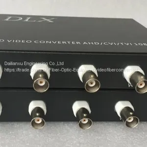 4chs 720P/960P/1080P AHD/CVI/TVI/Analog All in One Video+1 Channel Reverse RS485 Fiber Optical Transmistter HD PTZ Camer thumbnail-4