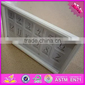 2016 Top Fashion 12 Hole Wooden Photo Frame W09A050 thumbnail-1