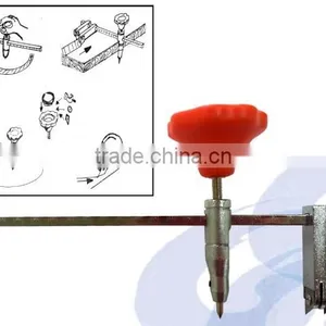 16 Inch Professional Precision Adjustable SK-5 Blade Metal Body Kraft Tool Drywall Circle Cutter for Hold Cutter thumbnail-1