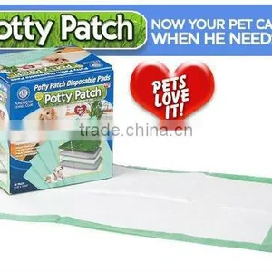 Pet Dog Cat Potty Patch Pads thumbnail-1
