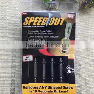 Double Ended Best Broken Screw Extractor Wood Bolts Hard Head Remover Tool thumbnail-2