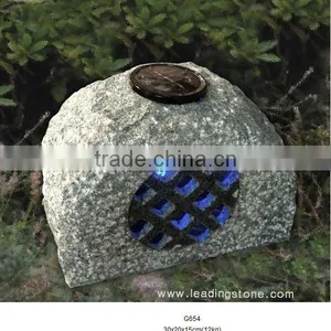 Lantern Sculpture Granite Stone/Outdoor Stone Japanese Garden Lantern thumbnail-5