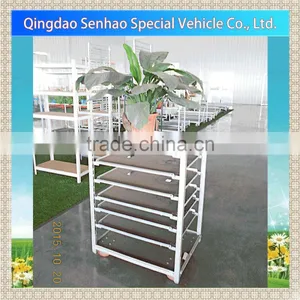Hand Cart & Plywood Shelf Trolley & Flower Carrier Trolley TC3741 thumbnail-3