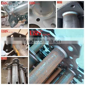 Zinc Plated Adjustable Post Shoring Prop Acrow Steel Formwork Prop thumbnail-1