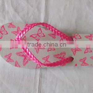Lady Printed Flip Flop Beach Sandals thumbnail-1
