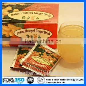 Hot Sale Ginger Drink, Instant Honey Ginger Tea Granules, Organic Ginger Honey Powder Crystallized thumbnail-1