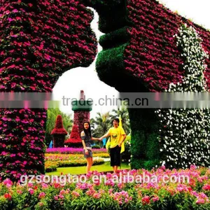 Artificial Plant Wall for Outdoor Decorative Plant Wall thumbnail-3