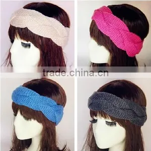 2014 Fahion Knit Head Wrap With Bow Wholesale thumbnail-2