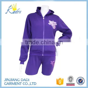 Wholesale Tracksuit Leftover Stock Women Tracksuit Set thumbnail-3