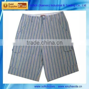 BZ-1023 Mens Stripe Walk Cargo Shorts thumbnail-1