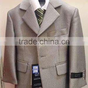 Boy Junior Cheap Formal Wear 5pc Set Pant Coat Suits thumbnail-1