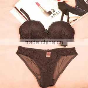 Ultra-thin Mesh Sexy Model Bra thumbnail-1