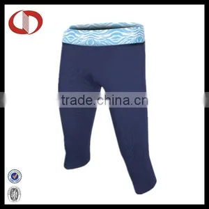 Blank Seamless Compression Running Half Leggings thumbnail-1