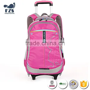 SLZ71 Cheap Wholesale Backpack Kids School Bag With Wheels thumbnail-1
