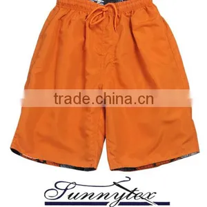 SUNNYTEX OEM 2015 Microfiber Swimwear Trousers Casual Beach Men Short Pants thumbnail-1