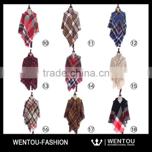 Wholesale Fashionable Tartan Plaid Scarf thumbnail-2