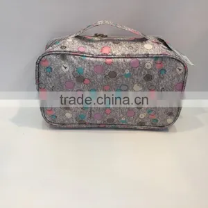 2017 Hot Sales Wholesales Custom Ladies Travel Polyester Cosmetic Bag thumbnail-3