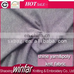 Winfar Rayon Polyester Spandex Shine Yarn Roma Knitting Fabric for Garment thumbnail-1