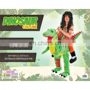 Funny Adult Piggyback Ride On Pick Me Up Costume Dinosaur Costume thumbnail-3