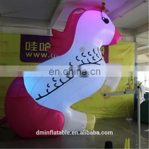 Giant Inflatable Horse With LED for Park Decoration thumbnail-4