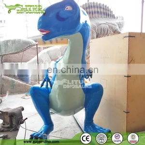 New Cartoon Fiberglass Dinosaur Model for Park thumbnail-2
