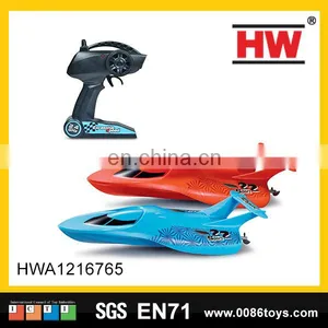 Hot Sale 4 Channels Racing Boat Work in Water Remote Control Boat for Adults thumbnail-1