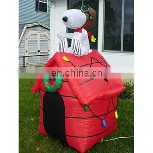 Inflatable Santa House, Christmas Inflatables thumbnail-1