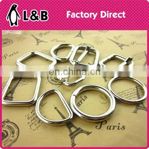 D Round Square Rectangle Metal Bag Buckle thumbnail-1