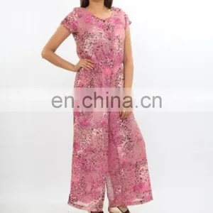The 100% Poleyster Fabric Comfortable Multi Color Designer Jumpsuit for Women thumbnail-2