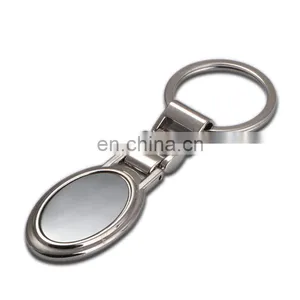 Wholesale Oval Blank Metal Keychain With Printing and Epoxy Gel Cover Custom Made thumbnail-1