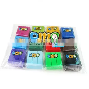 DMO Yiwu Starter Kit Polymer Clay Set of 12 Colors 20G Oven Bak Clay Blocks With Sculpting Tools and Jewelry Accessories thumbnail-2