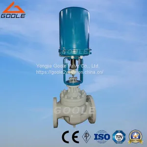 Globe Type Electric Control Valve With Single Seat thumbnail-1