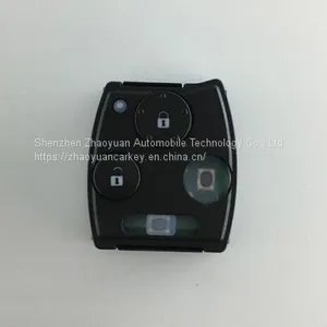 2 Buttons Honda Old Civic Straight Handle Remote Key thumbnail-3