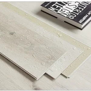 SPC Floor PVC Flooring Sheet Tiles Slotted Click Lock 4.0mm Thickness 0.7mm Wear Layer thumbnail-1