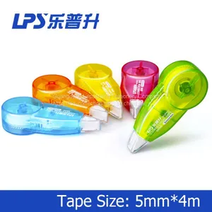 Mini Size Correction Tape 5MM*4M Plastic Student Green Correction Roller Tape thumbnail-4