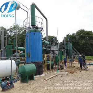85% Oil Yield Waste Oil Distillation Equipment Recycling Used Motor Oil to Diesel Plant thumbnail-1