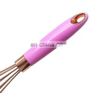 Kitchen Tools Silicone Egg Whisk Kitchen Non-Stick Manual Egg Beater thumbnail-4