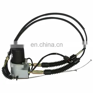709-45000006 Round Governor Stepping Accelerator Motor With 2 Cables For HD550-7 Excavator thumbnail-1