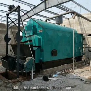 Water Tube 4 - 10 Ton , 10 - 25 Ton Biomass Sugarcane Bagasse Fired Steam Boiler For Sugar Industry thumbnail-1