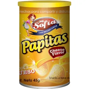 Halal Snack Food Pringles Style Fried Potato Crisps thumbnail-1
