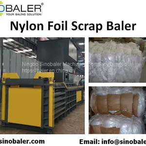 Nylon Foil Scrap Baler Machine thumbnail-1