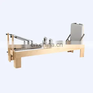 DZSZ High Quality Direct Factory Bed Pilates White Maple Wood Reformer Equipment Elina Pilates Reformer thumbnail-2