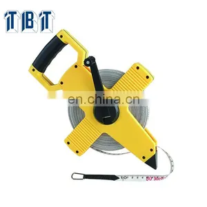 ABS CASE OEM TBT Survey Fiberglass Measuring Tape Long Measuring Tape Fiberglass Tape Measure 30m, 50m thumbnail-1