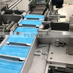 Custom-made Full Auto Inner Ear Loop Medical Face Mask Making Machine thumbnail-1
