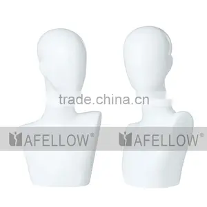 Plastic Head Mannequin White Blak Red Color Can Chosse Cheap Head H1086 thumbnail-3