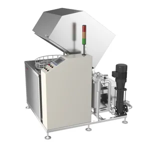 PLC Touching Screen Single Station Rotary Spray Cleaning Equipment thumbnail-5