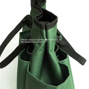 High Quality Oxford Handbag Tote Open Garden Tool Set With Bag Bucket Green for Storage thumbnail-4